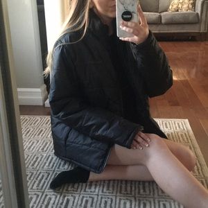 Black Timberland coat